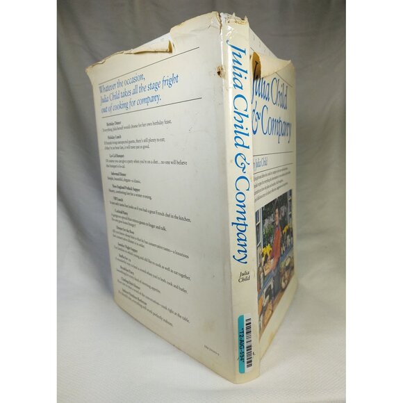 Julia Child & Company Hardcover Cookbook 1978, Dust Jacket - Picture 2 of 9